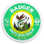Badger, Бальзам для защиты от насекомых с цитронеллой и розмарином, 21 г (0,75 унции)