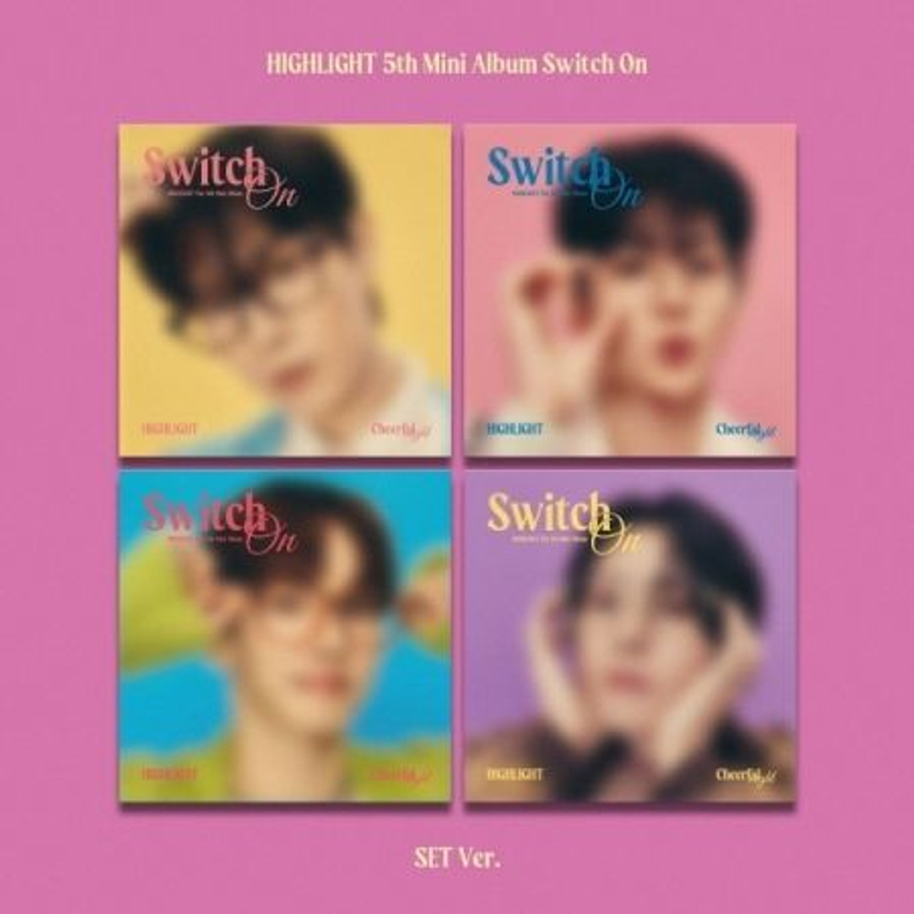 Альбом HIGHLIGHT - SWITCH ON 5th Mini Album DIGIPACK RANDOM Version