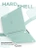 Чехол накладка Gurdini для Macbook Air 13.6" 2022 (A2681) пластик матовый Turquoise