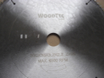 Пила дисковая Ø300 х 30 х 3,2/2,2 Z96 WZ WoodTec