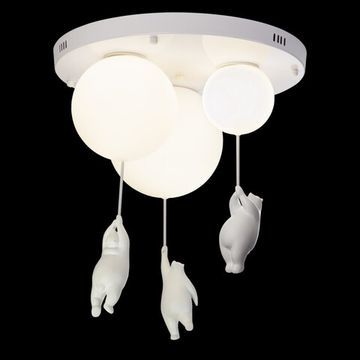 Потолочный светильник 2*E27/1*G9 10030 белый Teddy LOFT IT