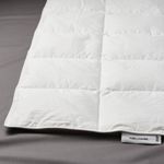 Евро одеяло IKEA FJALLHAVRE (ФЬЕЛЛЬХАВРЕ), Стеганое, Летнее, Всезезонное, Белый, 220x240 см