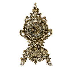 Bello De Bronze Каминные часы с маятником с канделябрами "Олеандр"