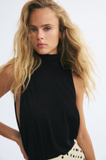 Боди-стринги с драпировкой — Чёрный - H&M