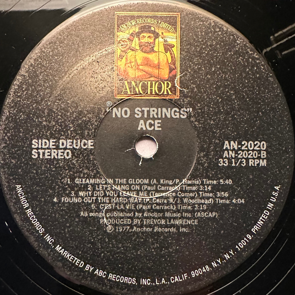 Ace- No Strings (США 1977г.)