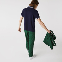 Мужское теннисное поло Lacoste Men's SPORT Roland Garros Edition Piqué Polo Shirt - небесный