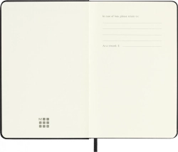 Еженедельник Moleskine (DHB12WN2) Classic WKNT Pocket 90x140мм 144стр. черный