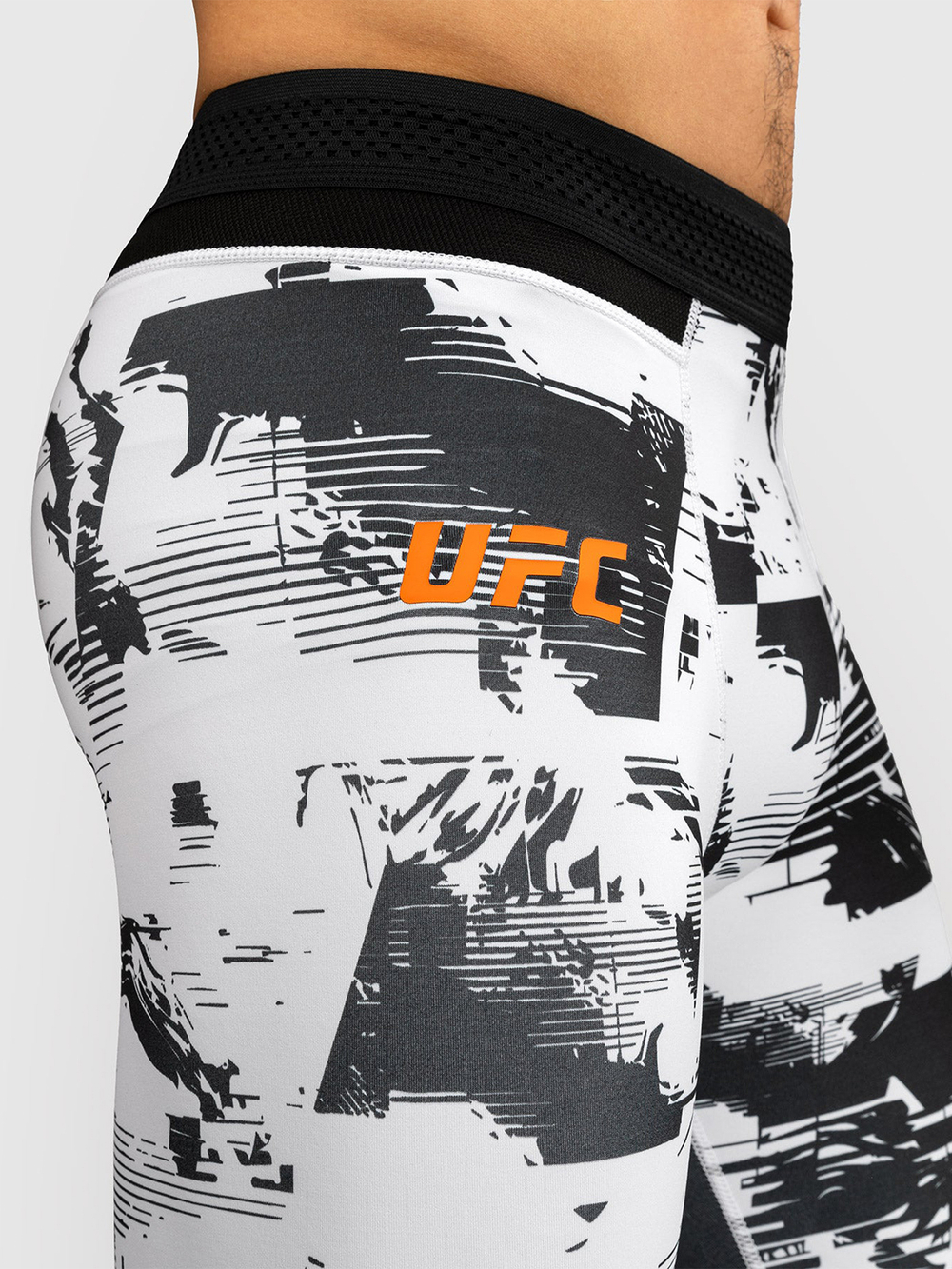 Тайтсы Venum UFC Zenith Fight Week Black/White/Orange