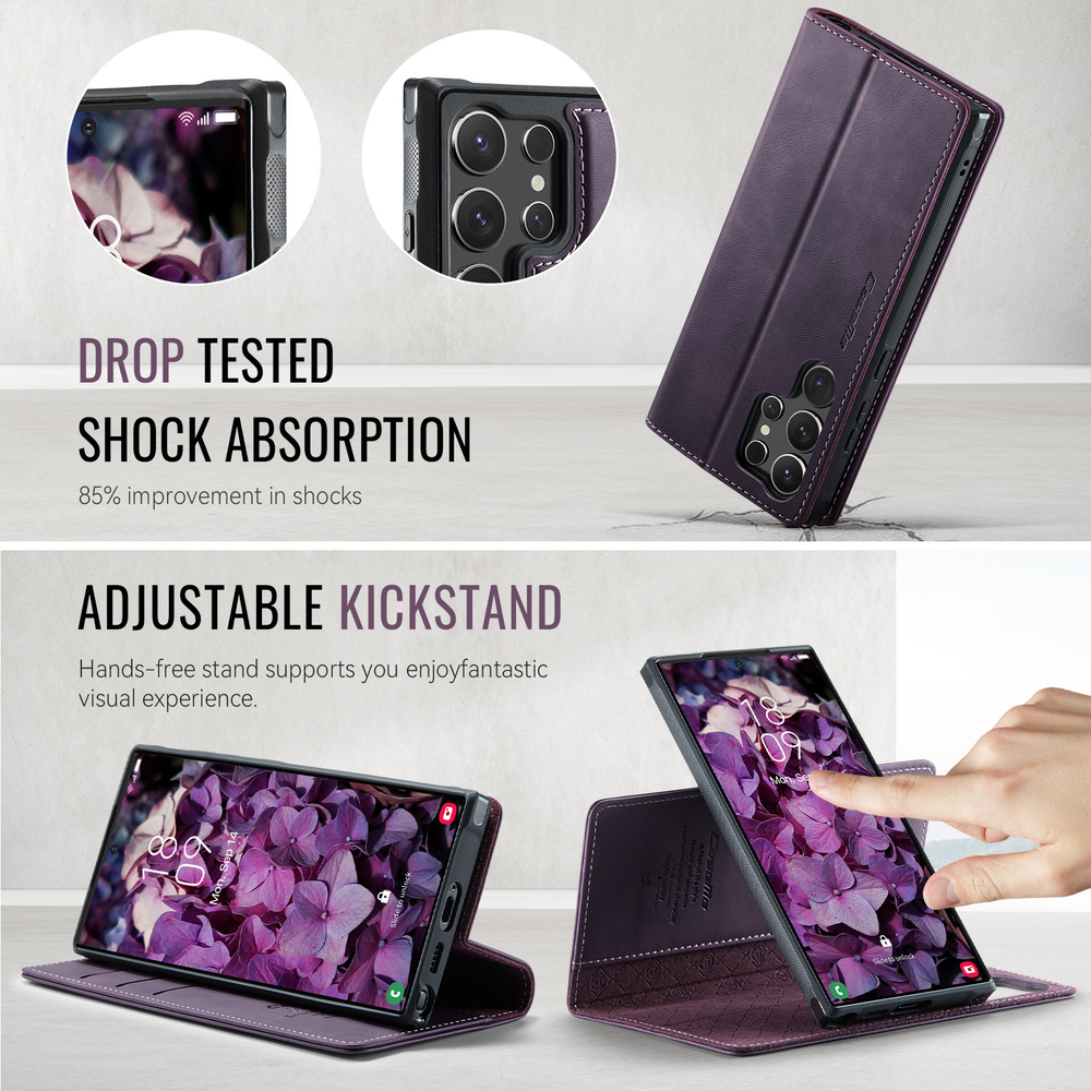 Чехол-кошелек CaseMe 2 in 1 MagSafe Samsung Galaxy S25 Ultra