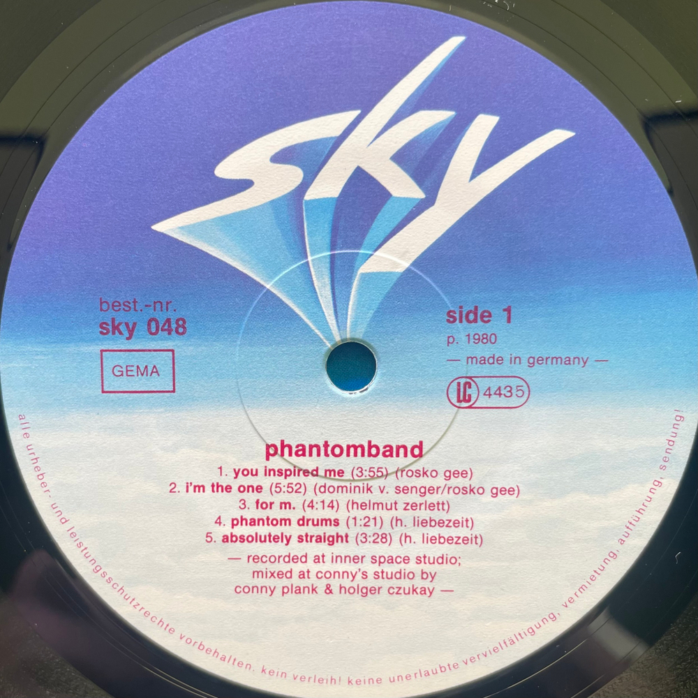 Phantom Band ‎– Phantom Band