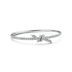 Браслет из белого золота 18k с бриллиантами, Tiffany 💠 Knot