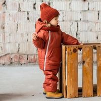 Анорак стеганый "Терракот"