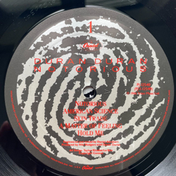 Винтажная виниловая пластинка LP Duran Duran Notorious (USA 1986) Meet El Presidente