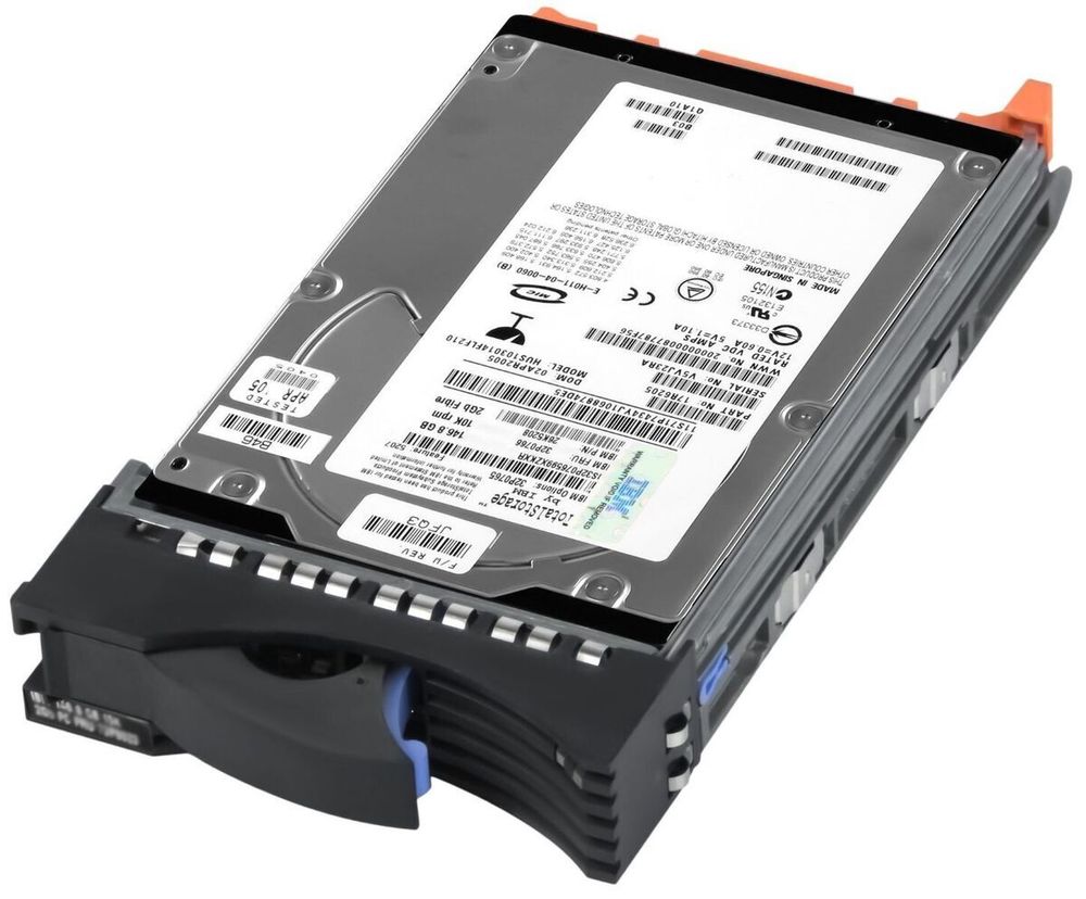 Жесткий диск IBM 146Gb (U2048/10000/8Mb) 40pin FC Hot-Swap 32P0766