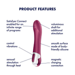 Satisfyer  Big Heat Вибратор с функцией нагрева