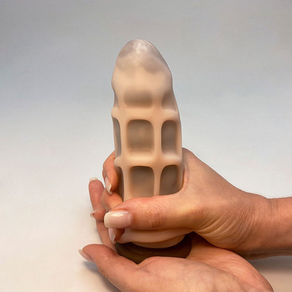 Телесный мастурбатор-анус 8,5см Adrien Lastic Alive Anal Mini Masturbator