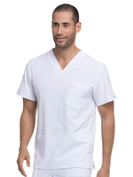Топ медицинский мужской Dickies EDS Essentials DK645, белый, 2XL