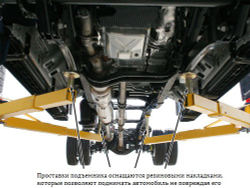 A245AC (AMGO A245AC) Подъемник двухстоечный 4.5 т. асимметричный (СНЯТ С ПРОИЗВОДСТВА)