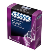 Презервативы "Contex" №3 Classic естественные ощущения (Цвет: прозрачный)
