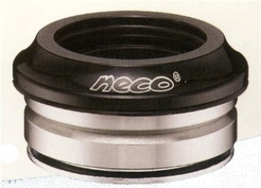 Рулевая колонка NECO H52  1-1/8" A-Head, интегрированная,41,8ммх45х45,картридж подшипники CBB-418 ,