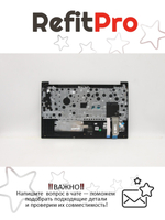 Верхняя панель с клавиатурой для ноутбука Lenovo ThinkPad E15 Gen 2 черная (5M11A35693), оригинал