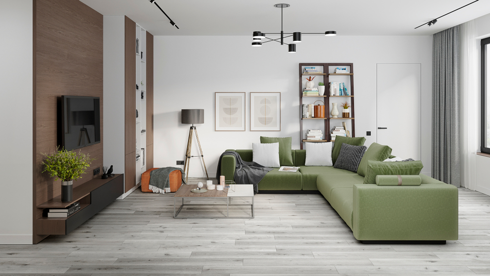 LVT-плитка Damy Floor T7020-2-LVT Дуб Классический Серый