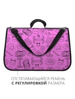 Сумка-переноска Хард Дизайн ИИ, размер L, 46*27*28см
