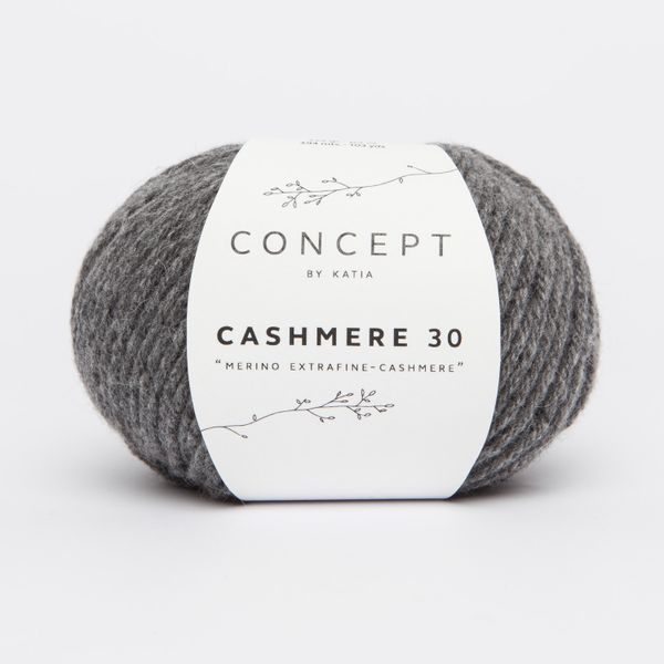 Пряжа Katia (Катя) Cashmere 30 / уп.20 мот. по 25 г, 94 м, 979.204