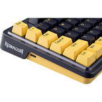 Клавиатура Defender Elf, USB, RGB, фиолетовый + желтый (механическая)