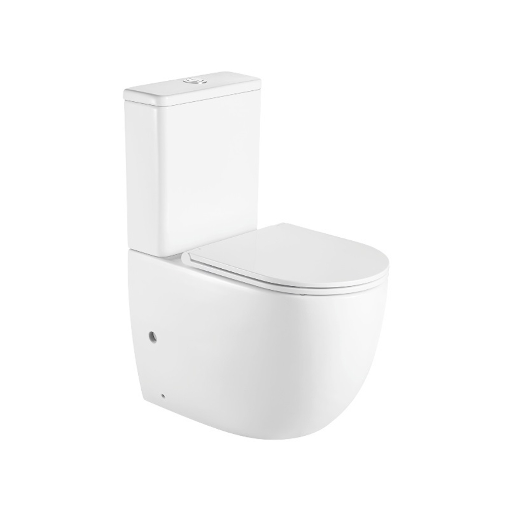 Унитаз-компакт Azario AZ-2128  безободковый 4894