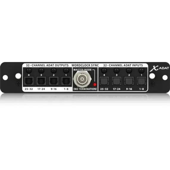 BEHRINGER X-ADAT - карта расширения для цифрового микшера Х32, ADAT / Wordclock, 32 канала.