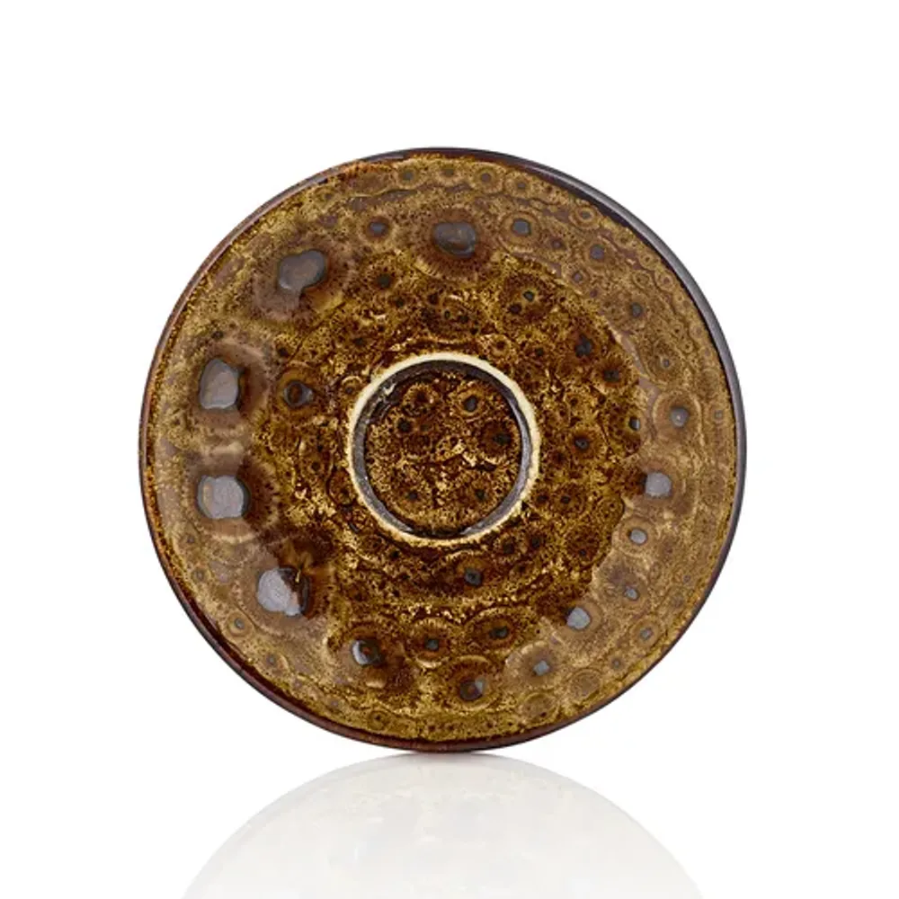 Блюдце d 15,5 см чайное для чашки арт. 81229383 Cowry Yellow By Bone Innovation [6]