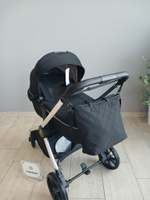Коляска модульная  3в1 Baby shell (Black/Silver Chrome BBS-007)