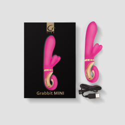 Вибратор-кролик Gvibe Grabbit Mini с тремя моторами