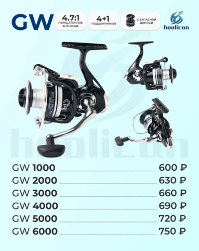 КАТУШКА GW #1000