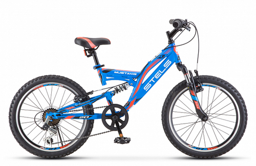 Велосипед 20" STELS Mustang V  6-ск,рама 13, Синий