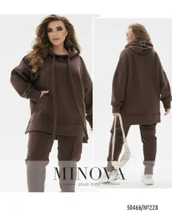 Костюм 228-шоколадный Minova