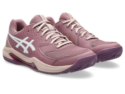 Женские кроссовки для Падел Asics Gel-Dedicate 8 Padel - purple oxide/white