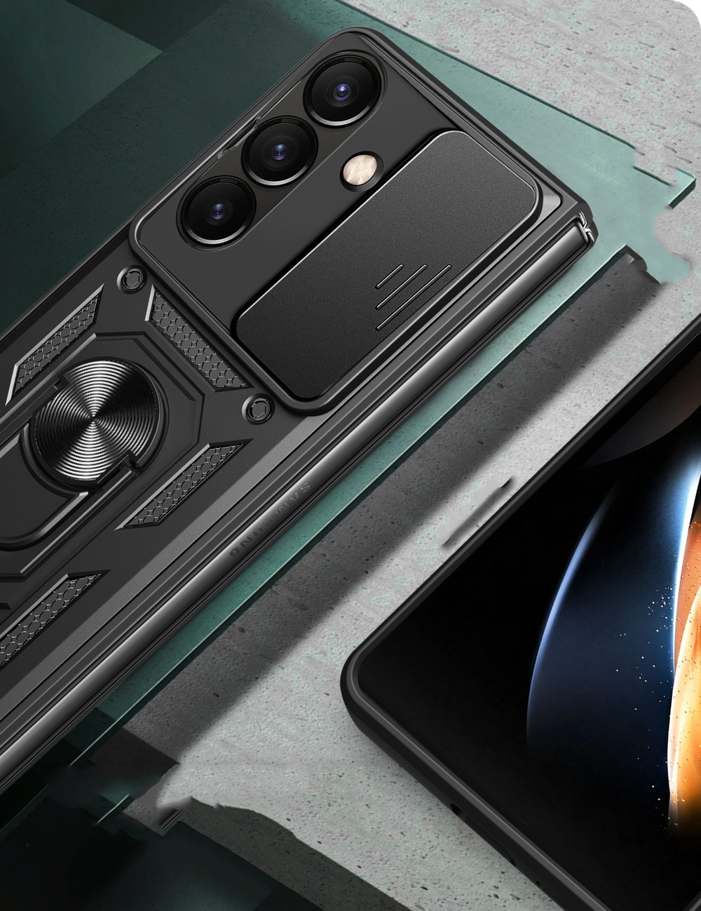 Чехол с кольцом Bumper Case для Samsung Galaxy Z Fold 7