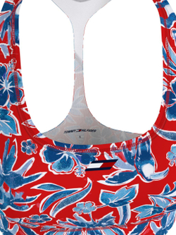 ТОП теннисный Tommy Hilfiger Mid Intensity Floral AOP Bra - island print