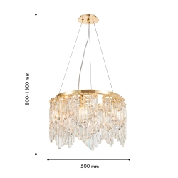 Подвесная люстра 4724-6P Diadem