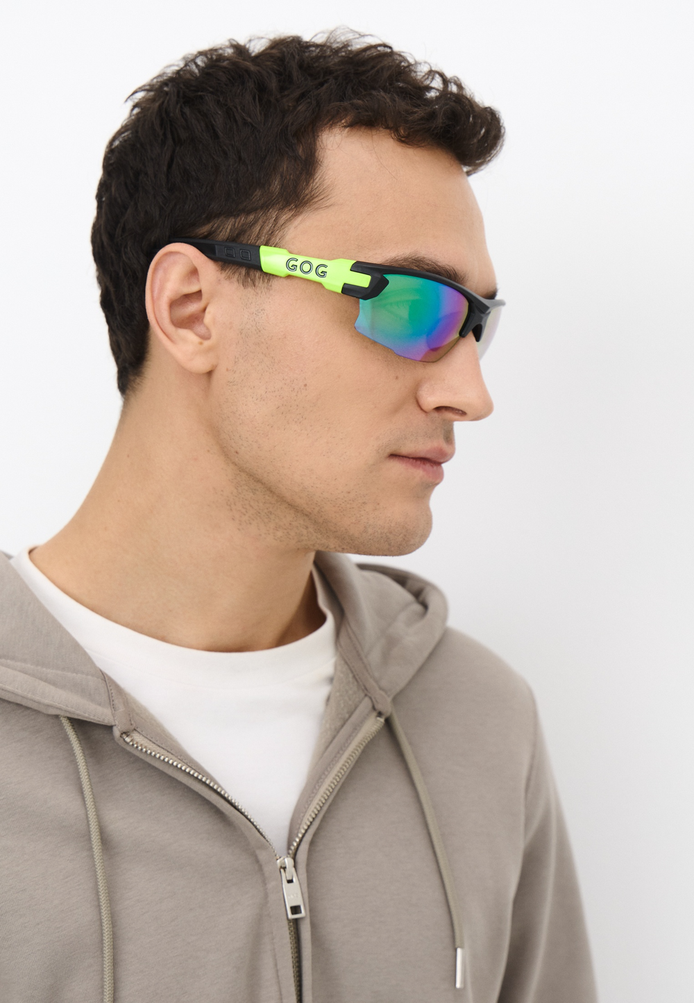 Спортивные очки GOG Steno C / Matt Black-Green / Photochromic Green Lens