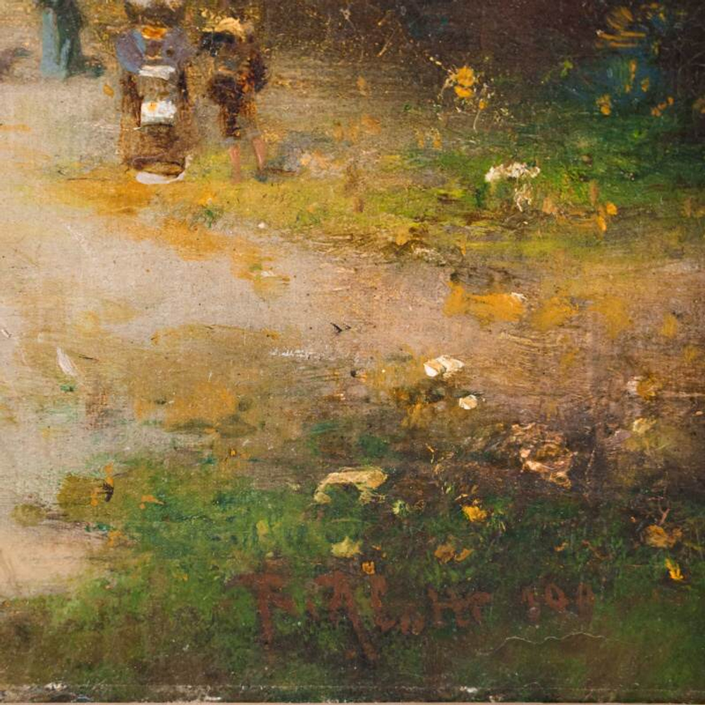 «Неаполитанский пейзаж / Neapolitanische Landschaft»