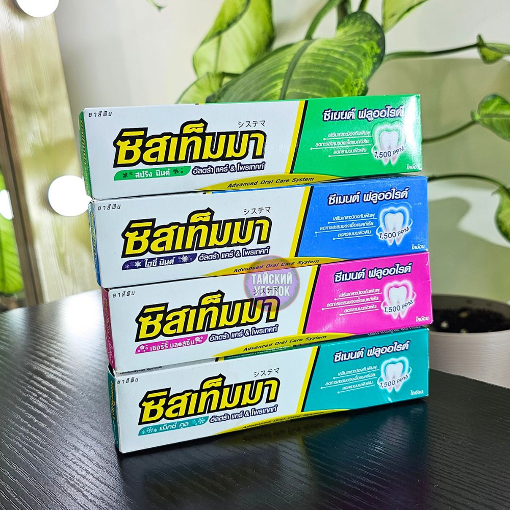 Зубная паста LION Systema Весенние цветы 80 гр