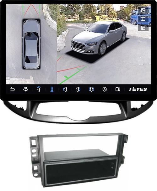 Магнитола для Chevrolet Captiva 2011-2015 (перенос БК вниз) - Teyes CC3-2K-360 монитор 13" 2K QLED на Android 10, Быстрая, CarPlay, 4G SIM-слот, 4 камеры в комплекте