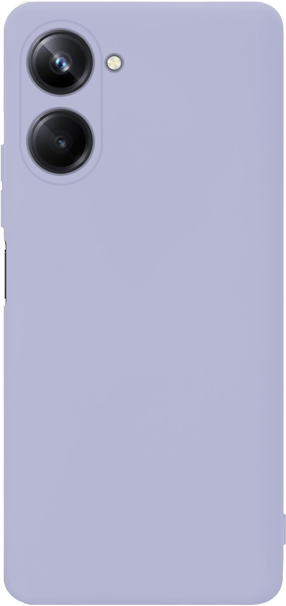 Мягкий Soft Touch чехол из силикона для REALME 10 PRO (не PLUS !) с бархатной подкладкой