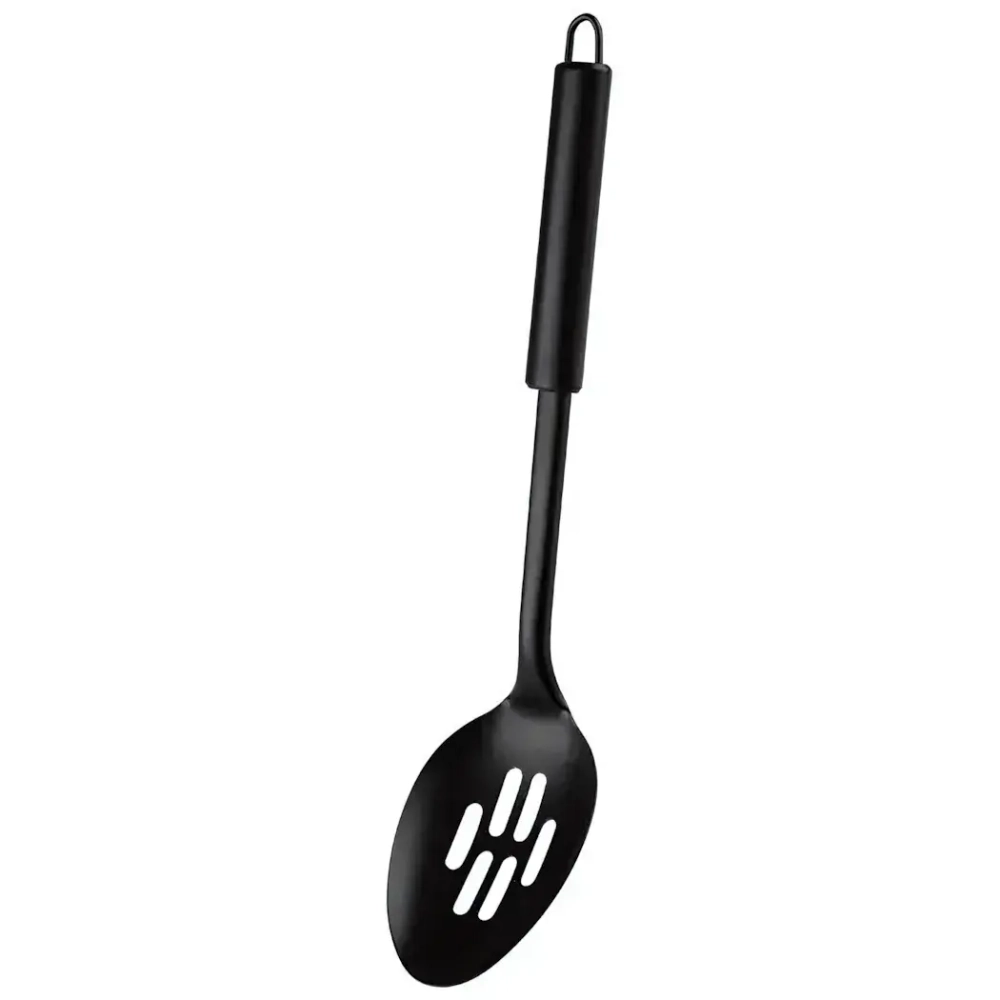 Ложка с отверстиями CLASSICO NERO из нержавеющей стали, цвет - черный, non-stick (раб час