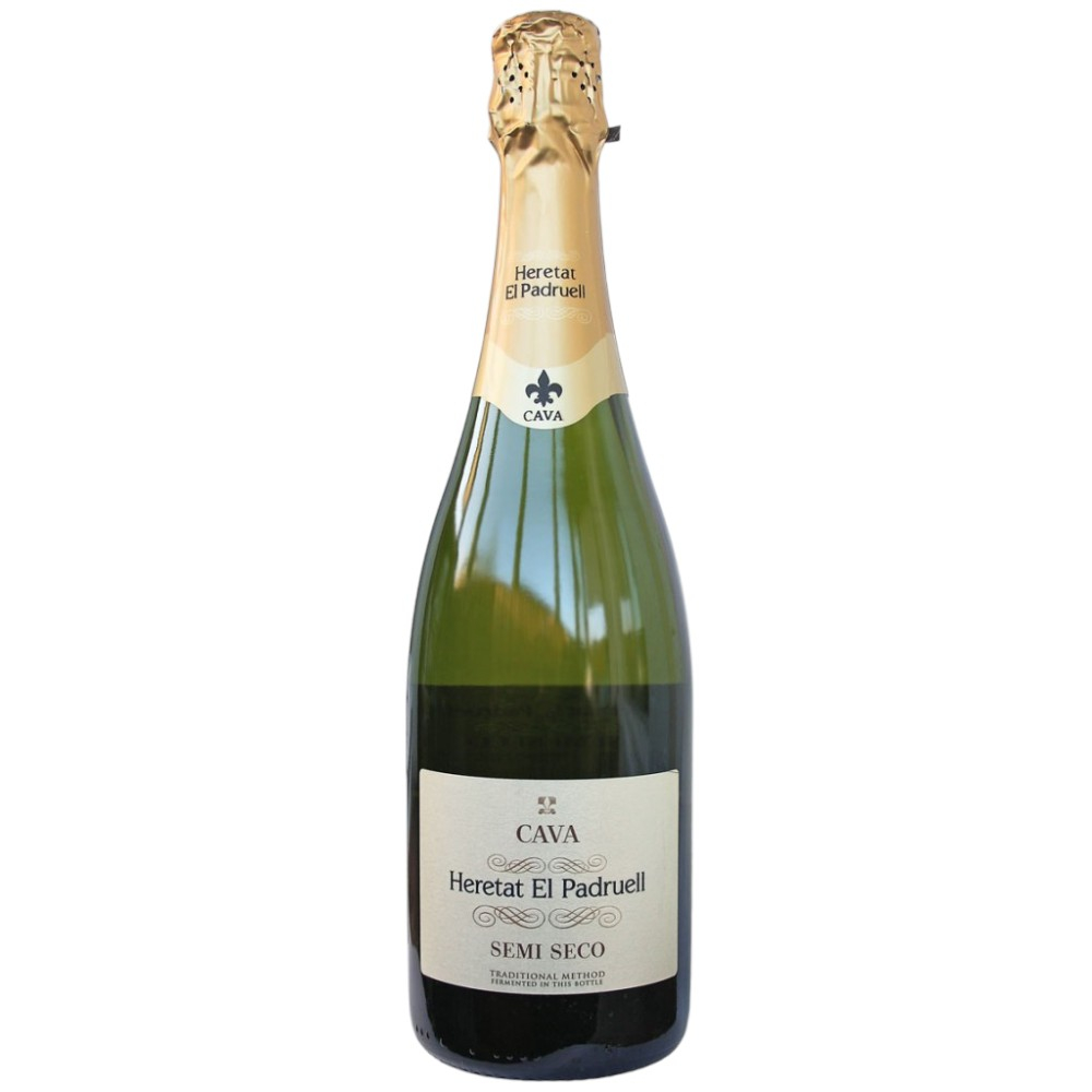 Игристое вино Cava Heretat El Padruell Semi Seco 0,75 л.