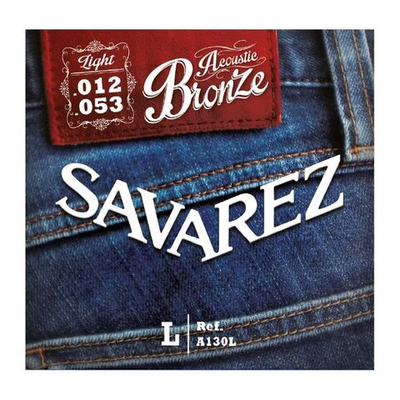Струны для акустической гитары Savarez A130L