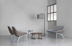 Floor design lamp  Read Noon by Zeitraum (Black)